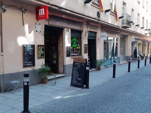 Street view at La Chispera in Madrid