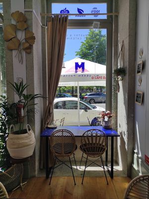 Inside at My Green Pastry in Porto