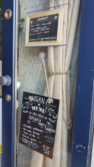 . at My Green Pastry in Porto