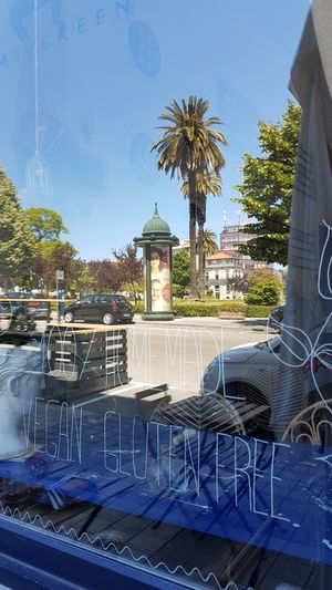 . at My Green Pastry in Porto