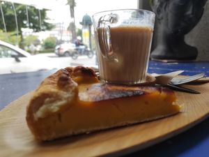 Flan at My Green Pastry in Porto