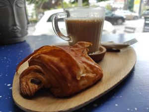Pain au chocolat at My Green Pastry in Porto