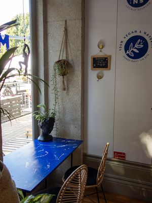 Inside at My Green Pastry in Porto