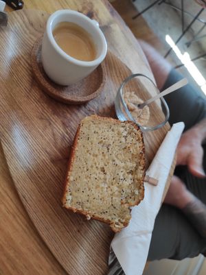 Delicious cakes at My Green Pastry in Porto
