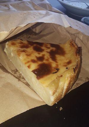 Nata tart  at My Green Pastry in Porto