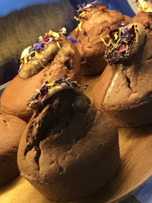 Muffins chocolat/banane at My Green Pastry in Porto