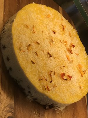 Cheesecake mango/coco at My Green Pastry in Porto