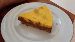Orange and chocolate 'semi-frio' at My Green Pastry in Porto