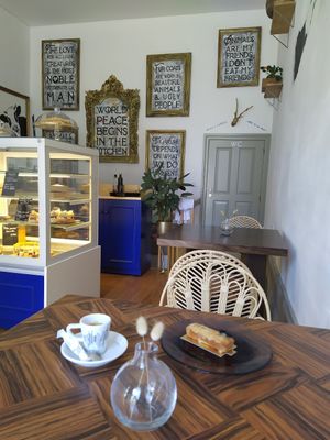 O espaço at My Green Pastry in Porto