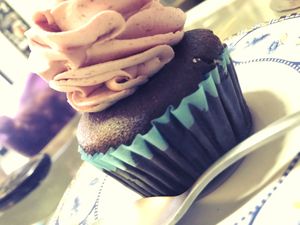 Cupcake at Contribution in Louvain-la-neuve