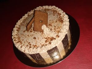 Gâteau spéculoos   at Contribution in Louvain-la-neuve