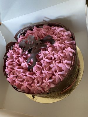 Chocolat fruits rouges  at Contribution in Louvain-la-neuve