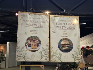 At Veganworld, Kerstbeurs, Hasselt at Contribution in Louvain-la-neuve