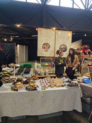 At Veganworld, Kerstbeurs, Hasselt at Contribution in Louvain-la-neuve