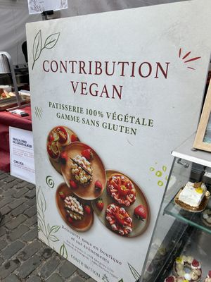 sign  at Contribution in Louvain-la-neuve