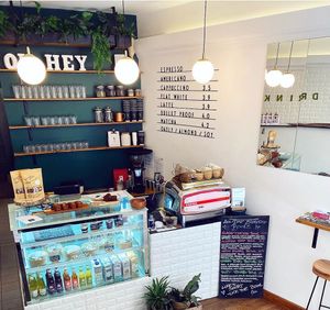 oh hey at Zina's Eatery in Vienna