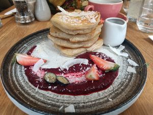 Pancakes at Zina's Eatery in Vienna