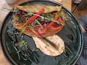 Omelette at Zina's Eatery in Vienna