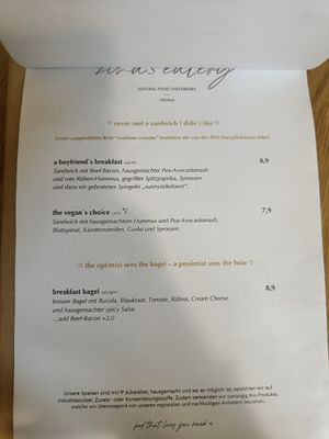  at Zina's Eatery in Vienna