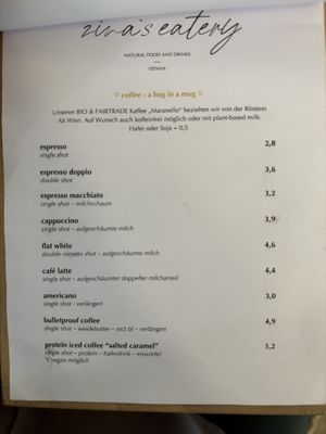   at Zina's Eatery in Vienna