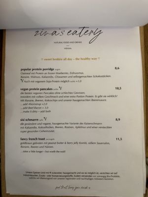   at Zina's Eatery in Vienna