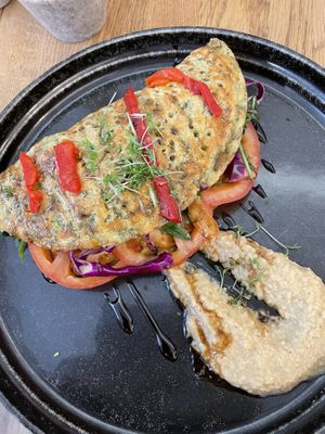 Heavenly omelette - you need to try this!   at Zina's Eatery in Vienna