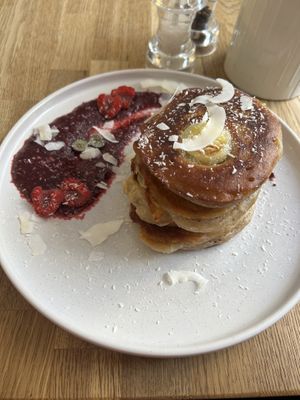 pancakes  at Zina's Eatery in Vienna