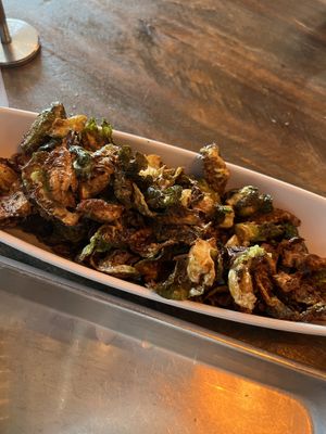 Brussel sprouts **order VEGAN**  at Saiwok in Rogers