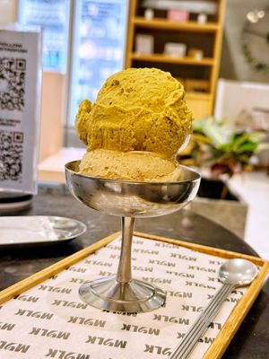 Ice cream   at MYLK in Doha