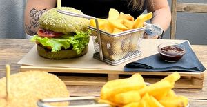   at Burger Time in Ljubljana