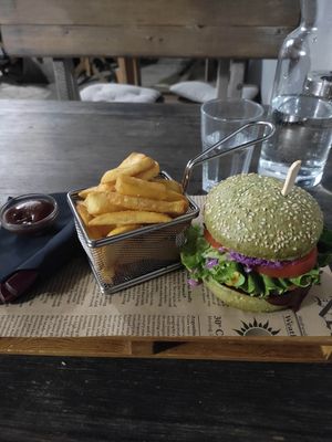  at Burger Time in Ljubljana