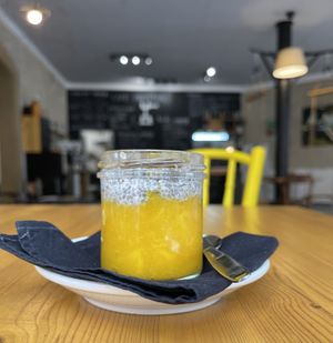 Vegan chia pudding   at Cafe Prostoru_ in Decin