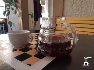 espresso and filtred coffees at Cafe Prostoru_ in Decin