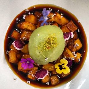 Vegan dessert  at Gavino Restaurante Bar in Funchal