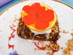 Brownie  at Gavino Restaurante Bar in Funchal