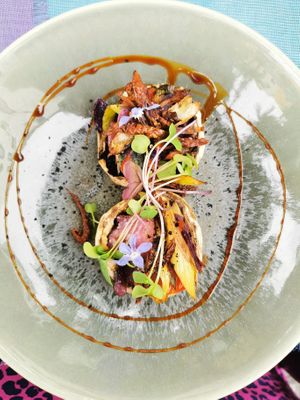 Stuffed mushroom  at Gavino Restaurante Bar in Funchal