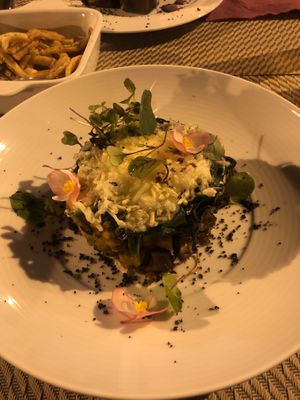 „Burger“😄#Veganuary at Gavino Restaurante Bar in Funchal