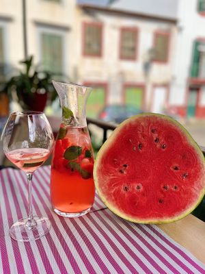 Watermelon Sangria

 at Gavino Restaurante Bar in Funchal
