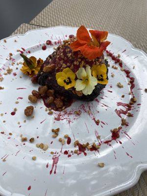 Vegne Brownie (wasn’t on the menu, just ask for it 😋)   at Gavino Restaurante Bar in Funchal