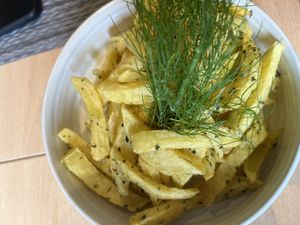 Side of chips  at Gavino Restaurante Bar in Funchal