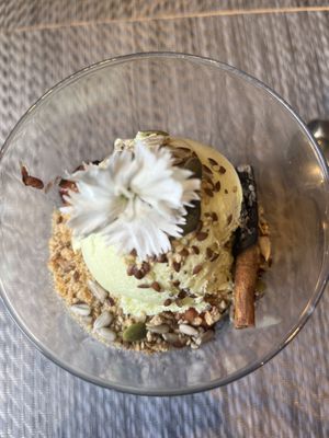 Crumble  at Gavino Restaurante Bar in Funchal