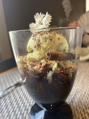 Crumble  at Gavino Restaurante Bar in Funchal