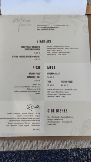 Menu at Gavino Restaurante Bar in Funchal