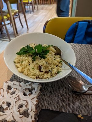 Couscous at Gavino Restaurante Bar in Funchal