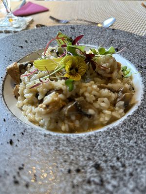 Risotto  at Gavino Restaurante Bar in Funchal