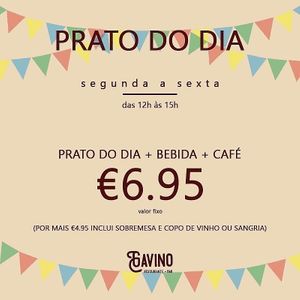 Na Semana dos Santos há… Prato do dia + bebida + café = 6,95€
#gavinorestaurantebar #gavinorestaurante #funchalcity #funchaloldtown #madeiraisland #pratododia #dishoftheday at Gavino Restaurante Bar in Funchal