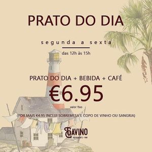 O Verão chegou com tudo!
Prato do dia + bebida + café = 6,95€ Por mais 4,95€ inclui e copo de vinho ou sangria. 
#gavinorestaurantebar #gavinorestaurante #funchalcity #func at Gavino Restaurante Bar in Funchal