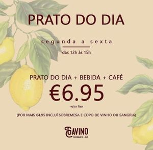 Vem aí mais uma semana em grande! 
Prato do dia + bebida + café = 6,95€ 

Por mais 4,95€ inclui sobremesa e copo de vinho ou sangria. 
#gavinorestaurantebar #gavinorestau at Gavino Restaurante Bar in Funchal