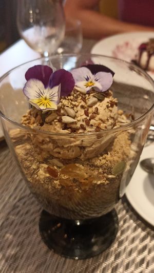 Apple Crumble at Gavino Restaurante Bar in Funchal