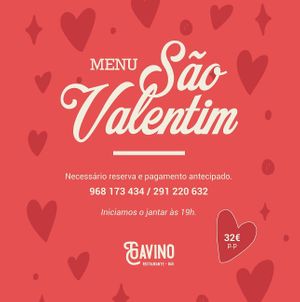 O Menu Mais Apaixonante está a chegar ao Gavino. 

Reservas:
📞 +351 968 173 434
☎️ +351 291 220 632

🏠Rampa do Corpo Santo 1.º andar. Zona velha 

#menusaova at Gavino Restaurante Bar in Funchal